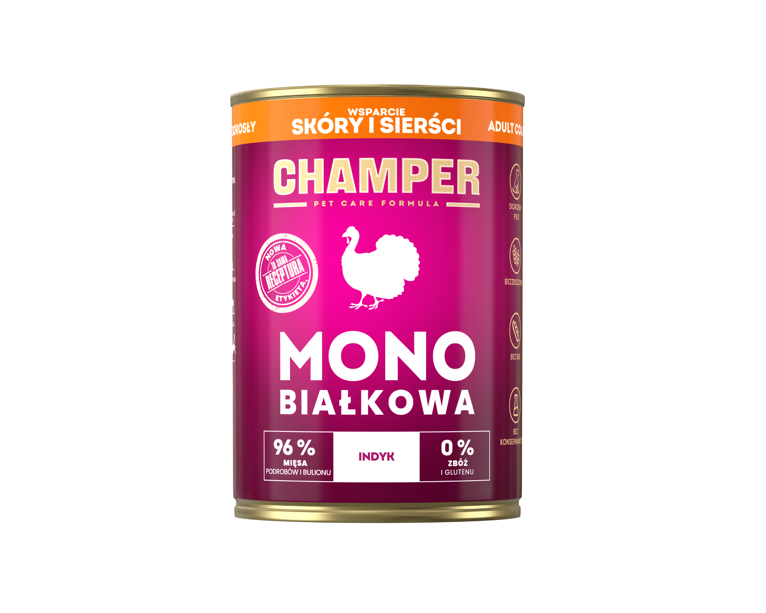 CHAMPER WSPARCIE SKÓRY I SIERŚCI INDYK